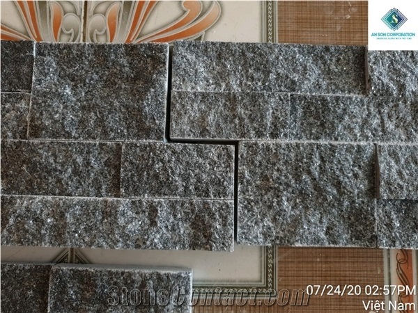 Z Type Black Marble Wall Panel