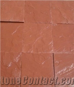 Agra Red Sandstone Cut to Size Tiles