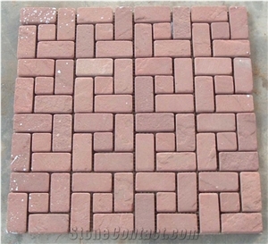 Dholpur Red Sandstone Slabs, Tiles