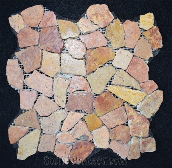 Marble Pebble Mosaic Tile