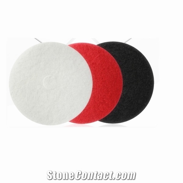 Red/Black/White Cleaning Pad for Scrubbing Floor Machine