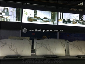 Hot Sale Italy Calacatta Gold Marble Slabs,Tiles for Wall