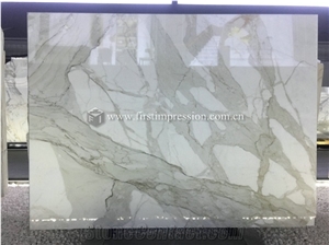 Luxury Italy High Quality Calacatta Gold Marble Slabs,Tiles