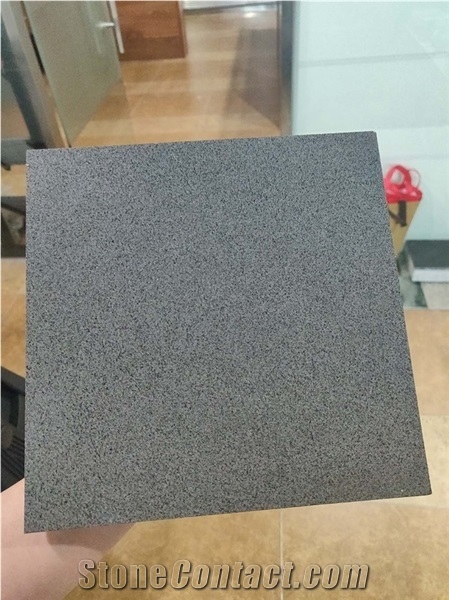 Cheap #400 Honed Grit Sawn Basalt Bluestone Slab Tile Floors