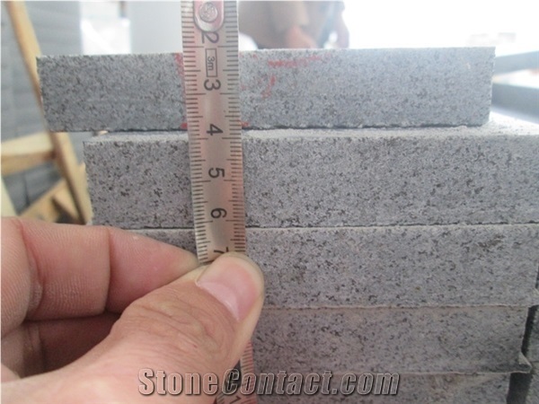 Honed Nanjing G654 Quarry Granite Flooring Wall Kitchen Tile