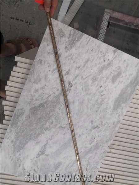 Silver Storm Marble Polished Orlando Marble Tiles