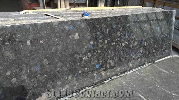 Volga Blue, Galactic Blue Granite Slab & Tile