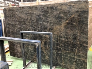 Bulgari Gold Marble Slab Walling Flooring Tiles Grey Stone