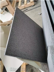China G654 Black Granite Polished Slabs Floor Paving