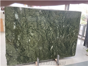 Dandong Green Verde Ming Mandarin Marble Slab in China