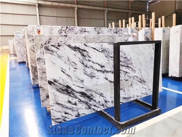 Blue Ice Jade Exotic Marble Slabs, Marble Walling Cover Tile