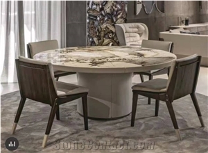Dining Table Marble, Pandora Stone Table