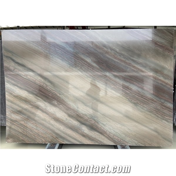 Elegent Brown with Natural Solidity Polished Quartzite Slabs