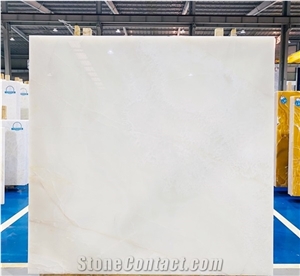 Extremely Precious White Onyx Stone Bathroom Floor Wall Tile