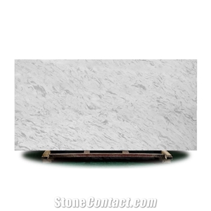 Gery Quartz Marble Artificial Slab Stone for Countertop