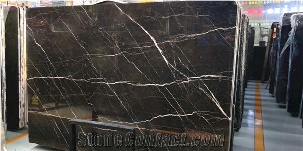Good Price Hot Sell Quality Black Stone Tiles Marble