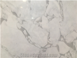 Hot Sale Wihte Engineered Calacatta Artificial Stone