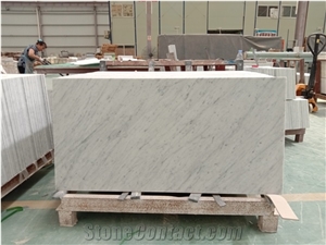 Italian Carrara White Marble Tiles&Marble