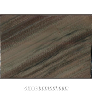 Luxurious Natural Elegent Brown Stone for Coffee Table Tops