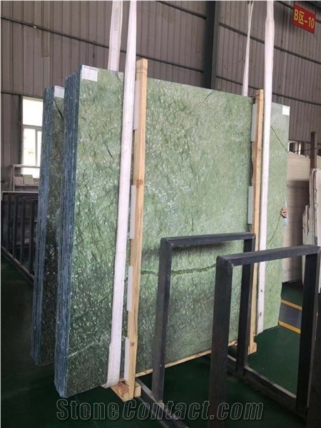 Natural Stone Danton Green Big Slab Marble and Cut to Size