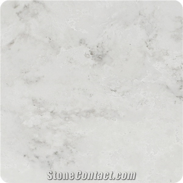 Polished Surface Slabs Artificial Calacatta Stone Wall