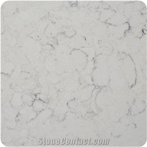Sand White Kitchen Slab Artificial Quartz Stone