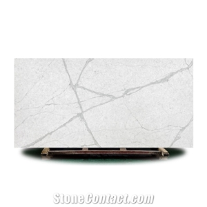 Well Known Chinese Polished Slab Quartz for Worktop Kitchen