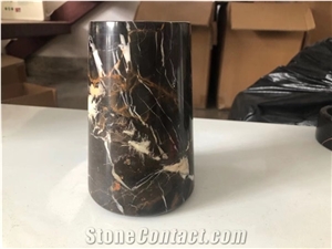 Natural Marble Art Stone Desgin Functional Pen Holders