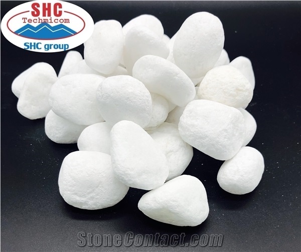 High Quality Snow White Pebble Stone