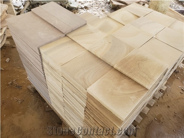 Premium Yellow Sandstone Flooring Paving Stone