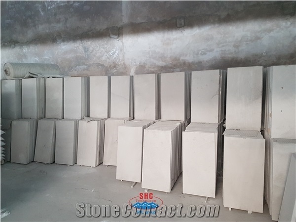 Vietnam White Limestone Tile and Slab Stone