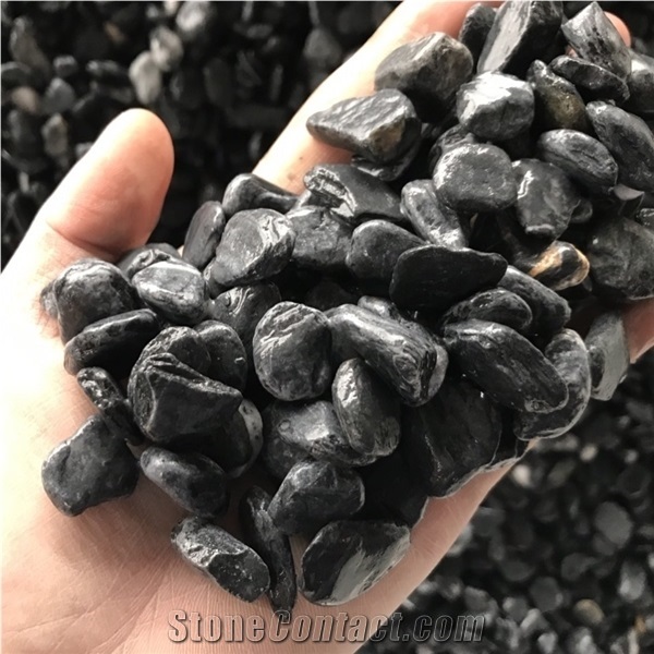 Washed Snow White Pebble Stone for Decoration Paving