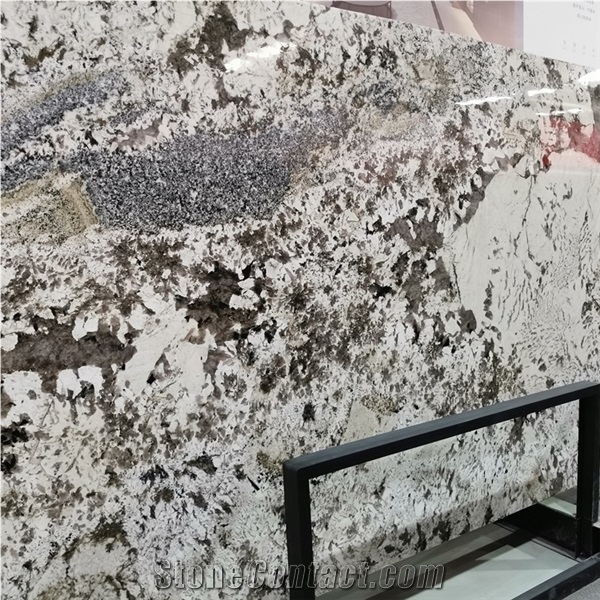 Brazilian Stone Delicatus White Granite Slabs and Tiles
