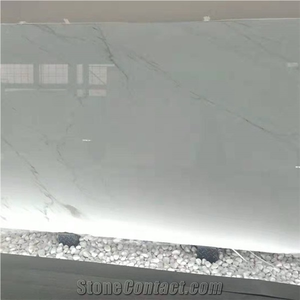 Luxury White Marble Lincoln White Marble Slab and Tile