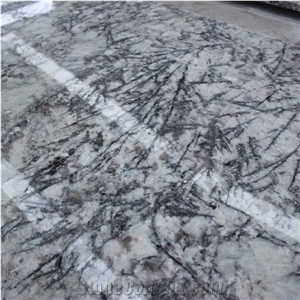 Natural Stone Ice Blue Granite Tile and Slab