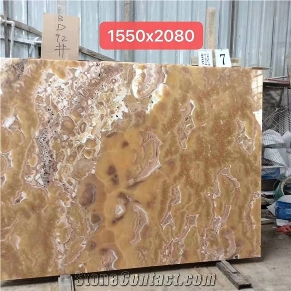 Red Dragon Onyx Background Wall Cladding for Decoration
