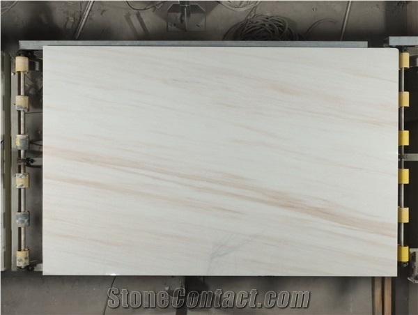 Eurasian White Wood Marble Slabs Eurasian White Marble Tiles