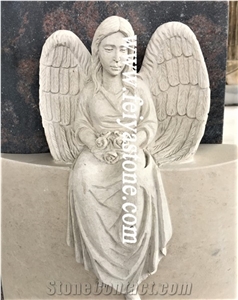 Angel Tombstone Heastone Monument Stones