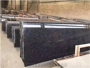 Angola Black Granite Wall Application