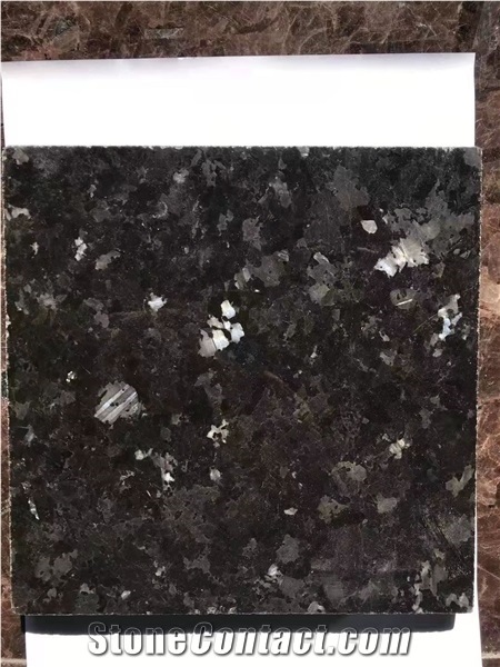 Angola Black Granite Wall Application