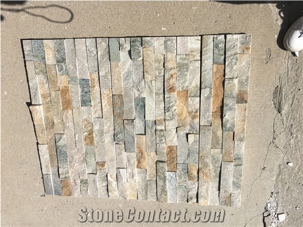 Ashlar Natural Stone Veneer Wall Cladding Cultured Stone
