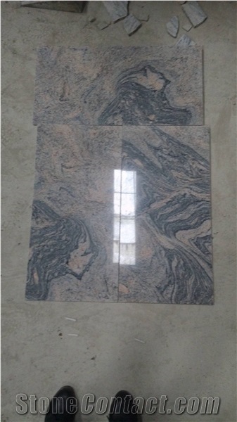 China Juparana Granite Tiles Natural Stone Tiles