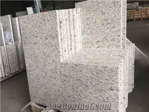 First Kashmir White Granite Prefab Countertops Desk Tops