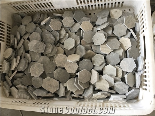Grey Color Marble Mosaic Tiles for Wall Tiles or Backsplash