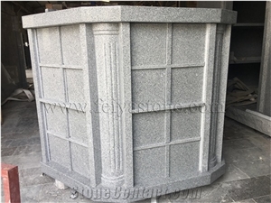 Strong Grey White Stone Cloumbarium Cremation Columbarium