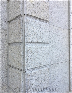 Yellow Granite Pasapet Quoins Cast Stone Quoin Finials