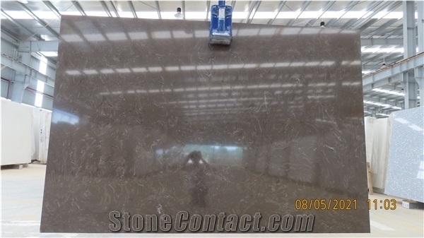 Bao Lai Brown Artificial Marble Slab Stone Pro.22