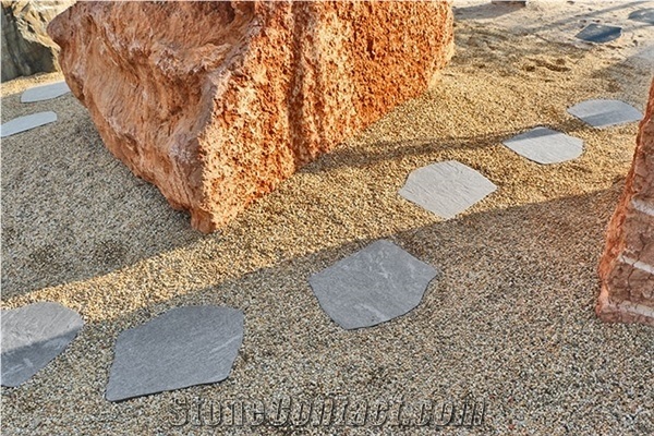 Passo Giapponese Grigioni Sintered Stone Garden Stepping Stone
