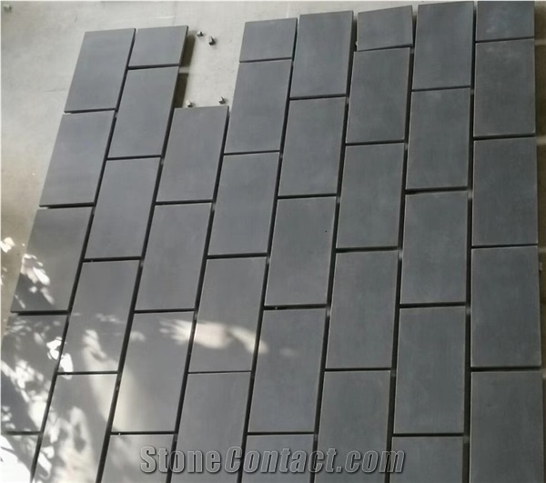 Andesite Grey Tiles Basalt Paving Stone Application