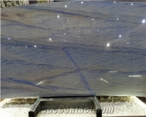 Brazil Grand Blue Sky Quartzite Macauba Floor Tile